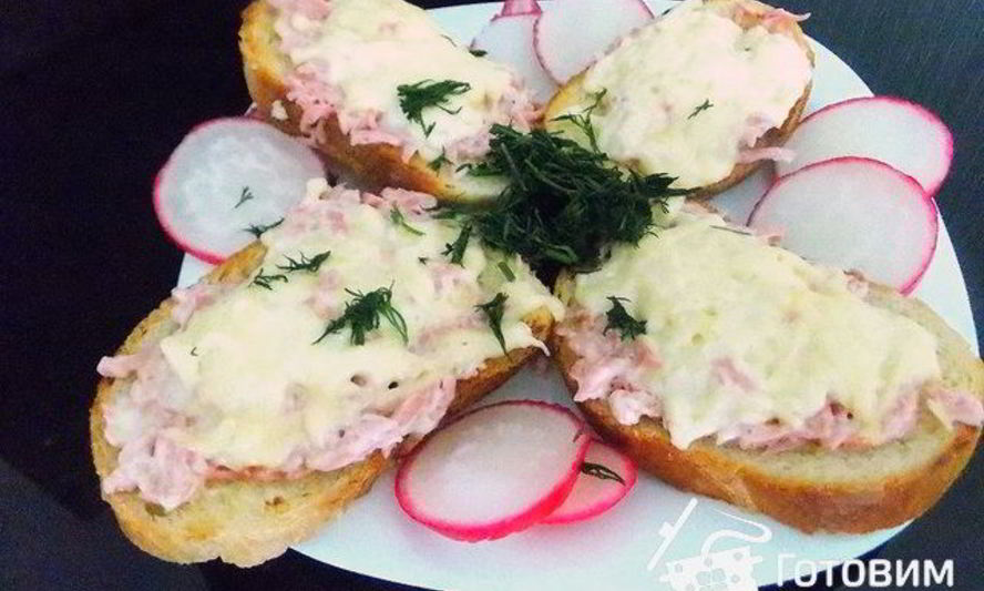 Рецепт перестроечных бутербродов