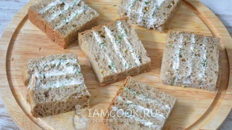 полосатые бутерброды