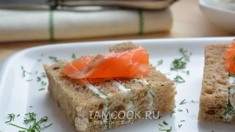 полосатые бутерброды