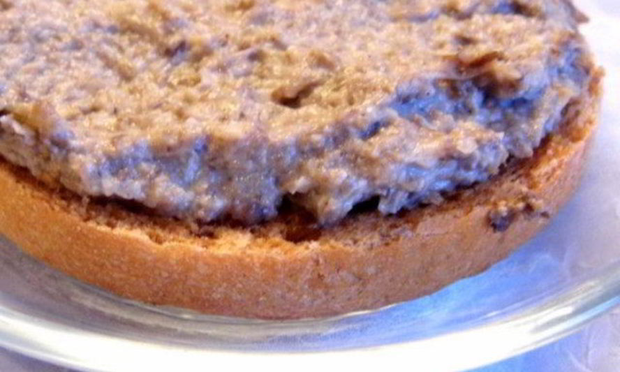 Рецепт сухариков бутербродных с грибной икрой