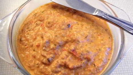 сухарики бутербродные с грибной икрой