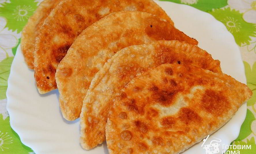 Рецепт чебуреков домашних