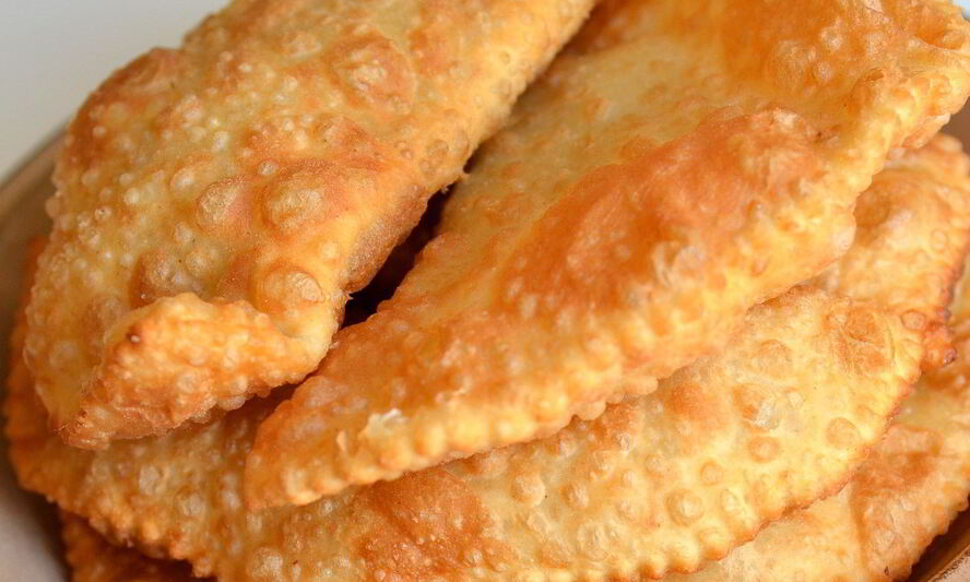 Рецепт чебуреков из говядины и свинины