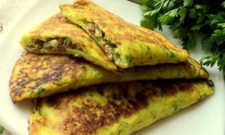 Рецепт чебуреков из кабачка с куриной начинкой