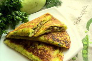 Чебуреки из кабачка