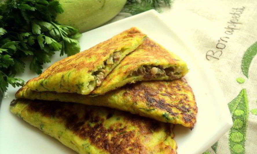 Рецепт чебуреков из кабачка