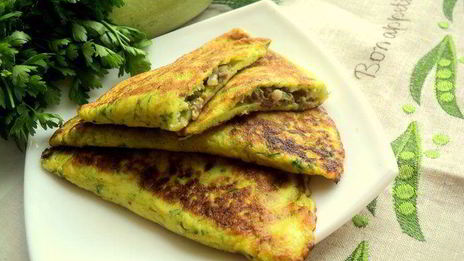 чебуреки из кабачка