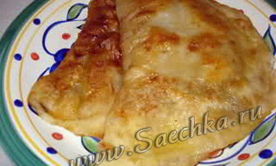 Рецепт чебуреков на дрожжах