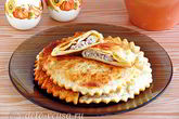 Чебуреки на кефире с мясом