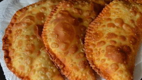 чебуреки на заварном тесте