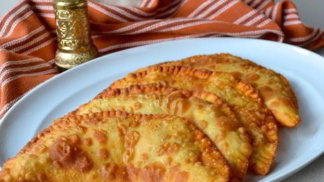 чебуреки на заварном тесте