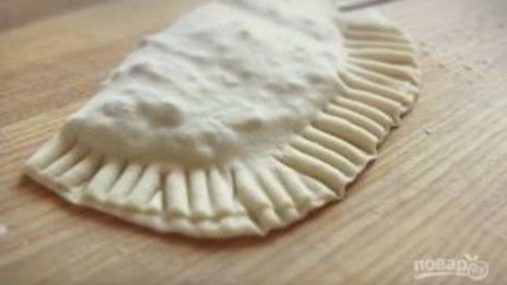 чебуреки постные с грибами и гречкой