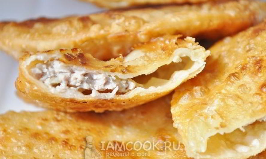 Рецепт чебуреков с филе индейки