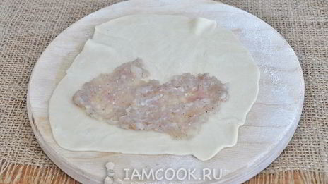чебуреки с филе индейки
