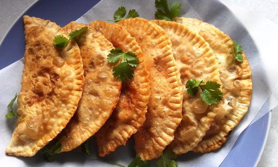 Рецепт чебуреков с мясом и зеленью