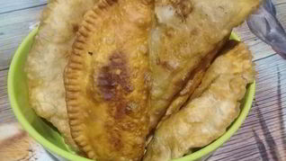 Чебуреки с рубленым мясом