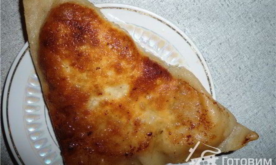 Рецепт ишлекли — туркменских чебуреков