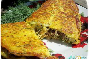 Кабачковые чебуреки