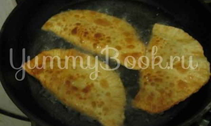 Рецепт первых чебуреков