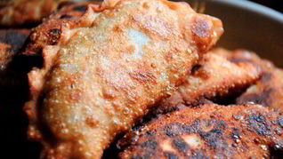 Постные чебуреки