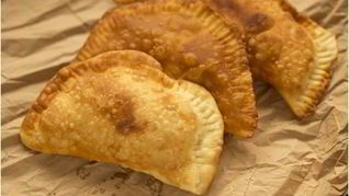 Тыквенные чебуреки