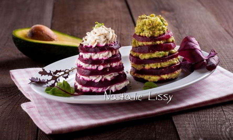 Рецепт елочек из свеклы — закуски на новый год