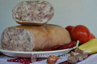 Фаршированный свиной желудок