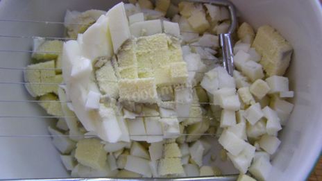 фаршированные кальмары с рисом и яйцом