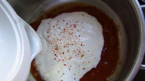 фаршированные кальмары с рисом и яйцом