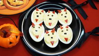 Фаршированные яйца Дьяволята