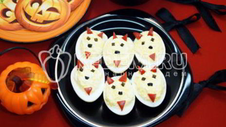 фаршированные яйца дьяволята