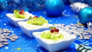 Фаршированные яйца на праздничный стол