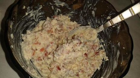 фаршированные яйца перекус