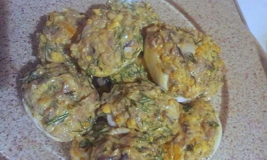 Рецепт фаршированных яиц с килькой