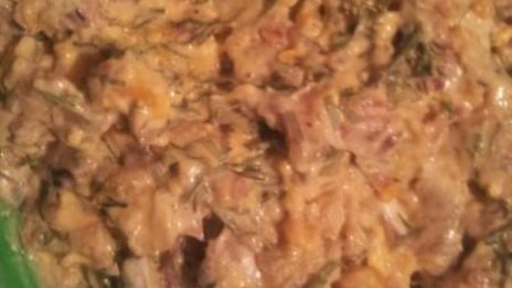 фаршированные яйца с килькой