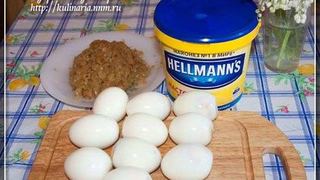 фаршированые яйца