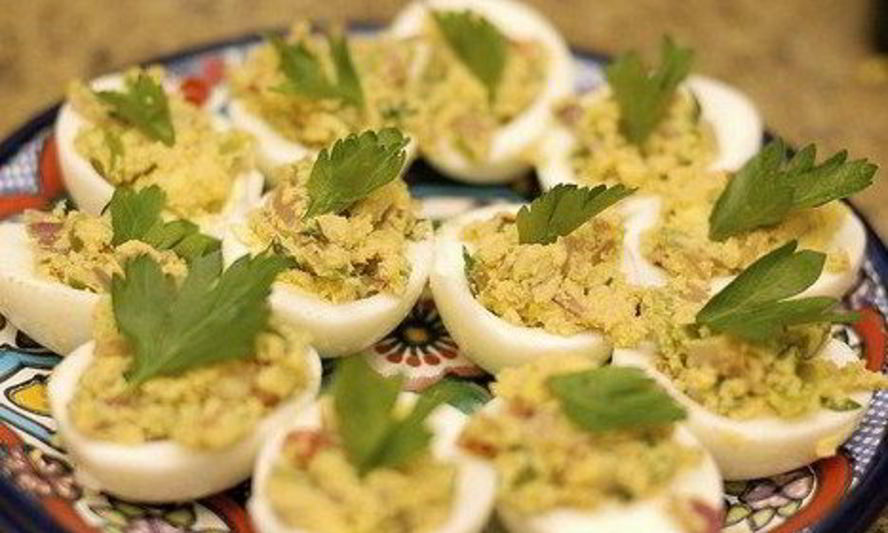 Рецепт яиц, фаршированных форшмаком