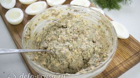 яйца фаршированные луком