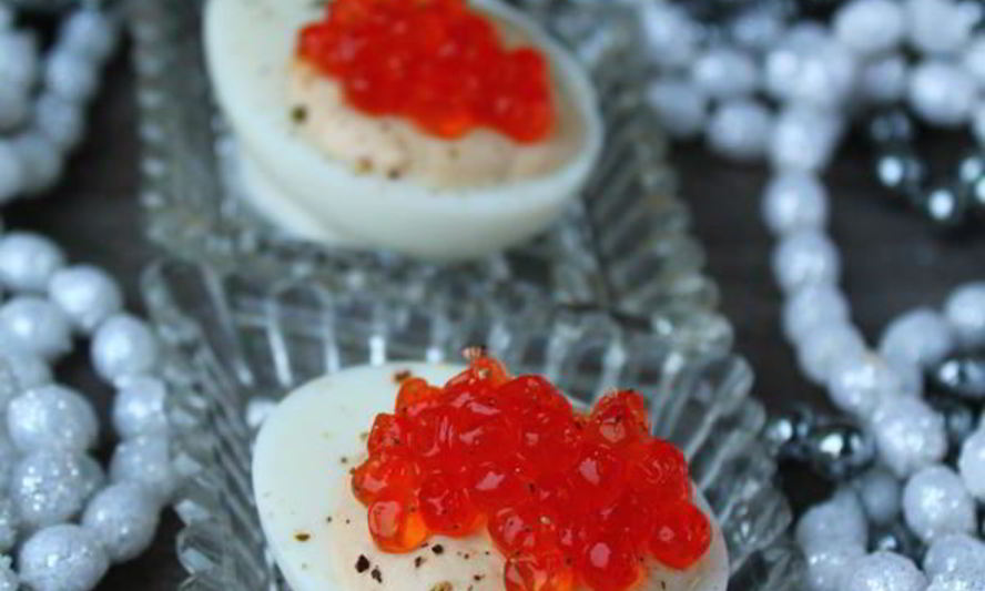 Рецепт яиц фаршированных с тунцом