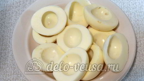 яйца фаршированные сыром