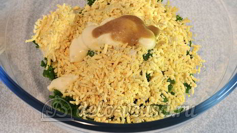 яйца фаршированные сыром