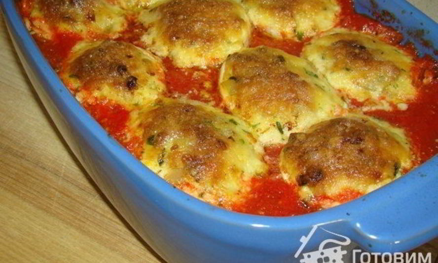 Рецепт запеченных фаршированных яиц