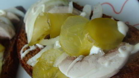 бутеры — гренки по крестьянски