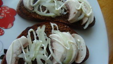 бутеры — гренки по крестьянски