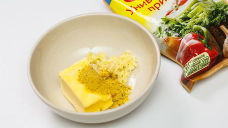 чесночные гренки с сыром