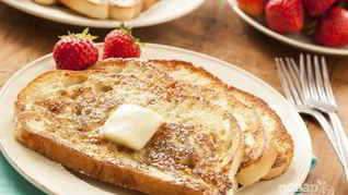 Гренки без молока