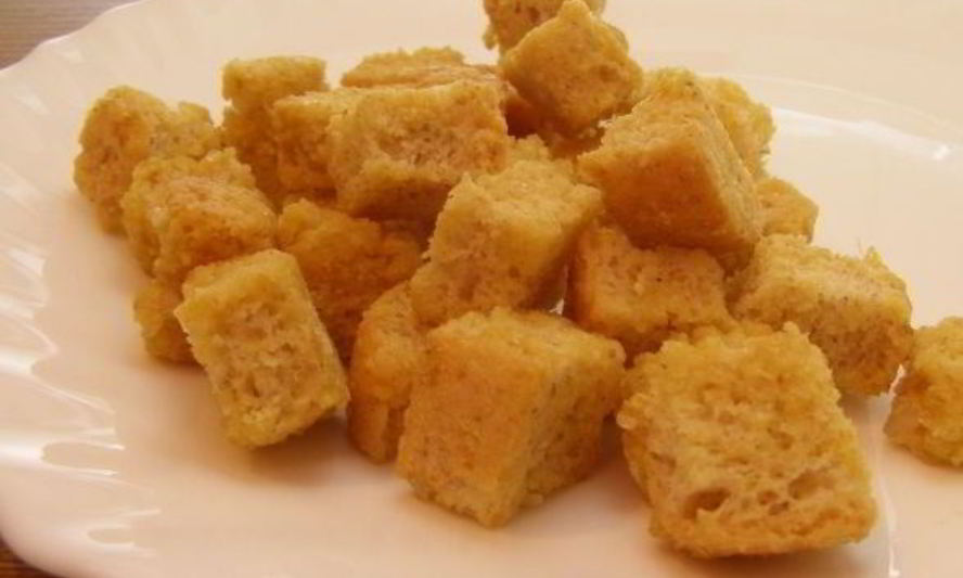 Рецепт гренков для цезаря