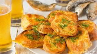 Гренки к пиву