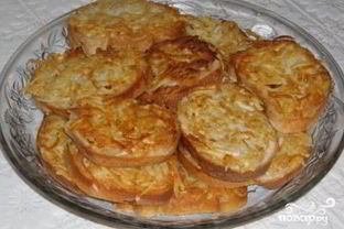 Гренки с картофелем