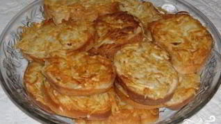 Гренки с картофелем